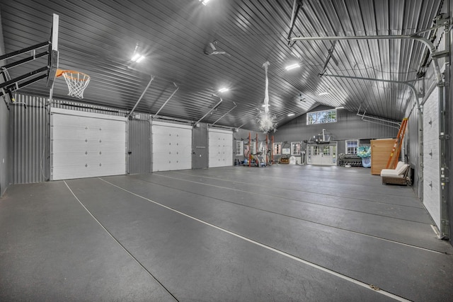 3720 Hyatts Rd, Powell, OH 43065 - view of garage