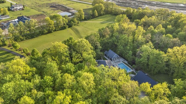 3720 Hyatts Rd, Powell, OH 43065 - aerial overview of property's location featuring rural landscape