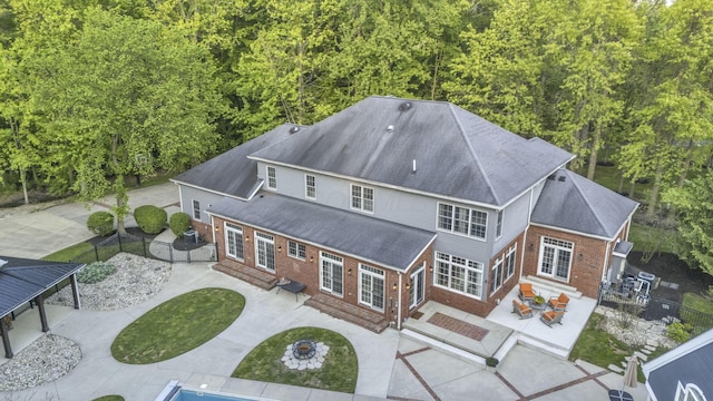 3720 Hyatts Rd, Powell, OH 43065 - view of subject property featuring a heavily wooded area