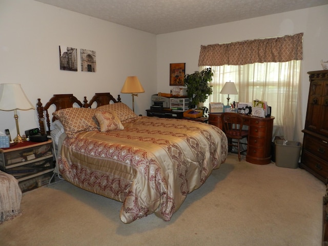 7895 Chapel Stone Rd, Blacklick, OH 43004 - bedroom with carpet and a textured ceiling
