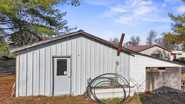376 Benton Rd, Sycamore, OH 44882 - view of outbuilding featuring a garage