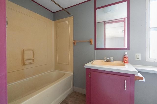 376 Benton Rd, Sycamore, OH 44882 - full bath with vanity and shower / bath combination