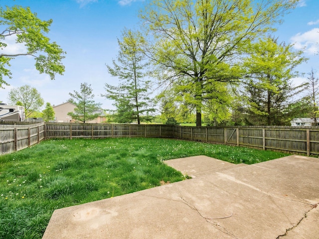 3182 Grey Fox Dr, Columbus, OH 43230 - view of yard featuring a patio area