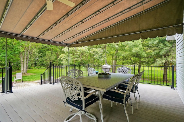 7227 Stemen Rd, Pickerington, OH 43147 - wooden deck with outdoor dining area