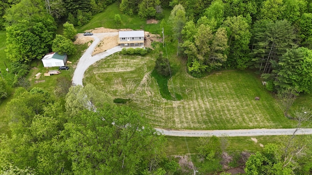 19966 Happy Hollow Rd, Laurelville, OH 43135 - aerial view of property's location featuring rural landscape