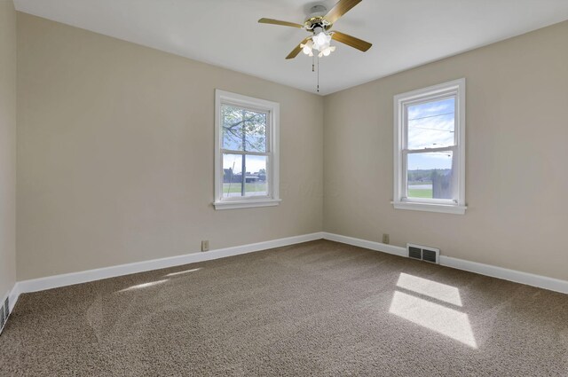 206 Goose Pond Rd, Newark, OH 43055 - carpeted spare room with a ceiling fan and baseboards
