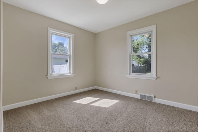 206 Goose Pond Rd, Newark, OH 43055 - empty room with healthy amount of natural light, carpet, and baseboards