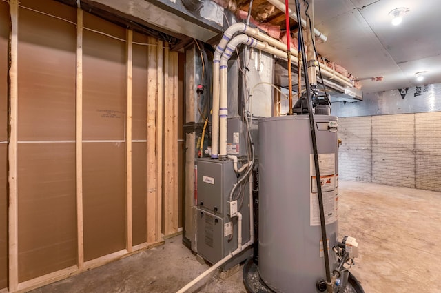 225 Reeb Ave, Columbus, OH 43207 - utilities with water heater and heating unit