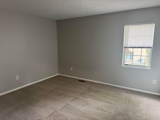 5076 Dalmeny Ct, Columbus, OH 43220 - carpeted spare room with a textured ceiling and baseboards