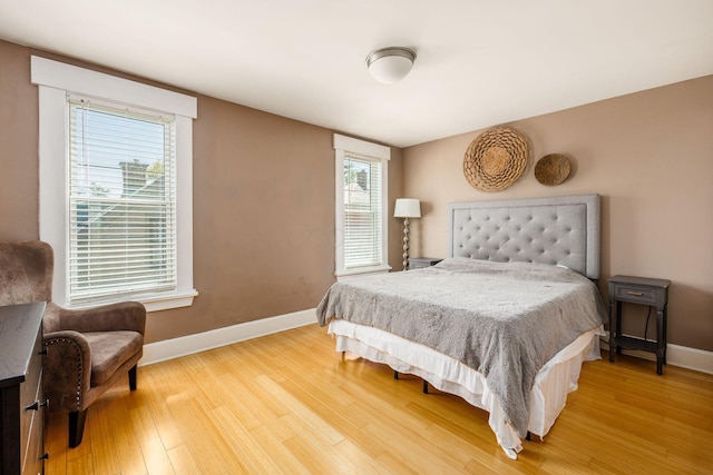 204-206 E Blenkner St, Columbus, OH 43206 - bedroom with baseboards and wood finished floors