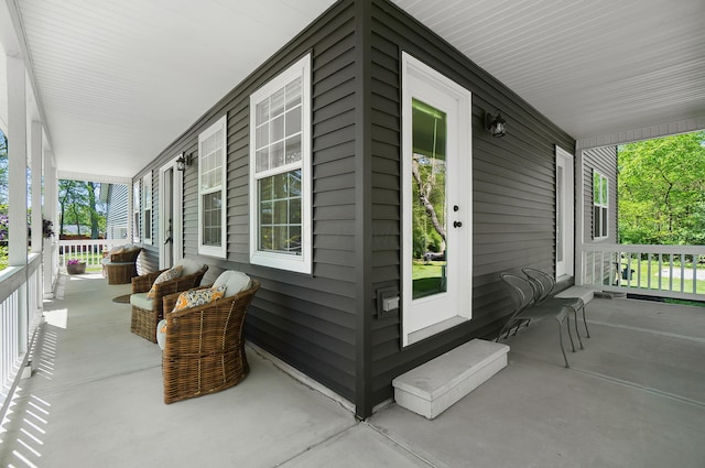 7353 Selma Pike, South Charleston, OH 45368 - view of patio featuring covered porch