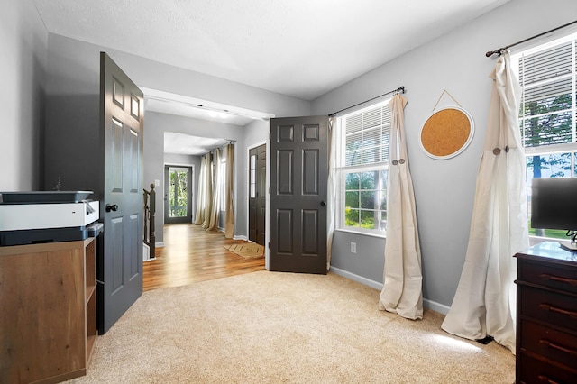 7353 Selma Pike, South Charleston, OH 45368 - carpeted entrance foyer with healthy amount of natural light and baseboards