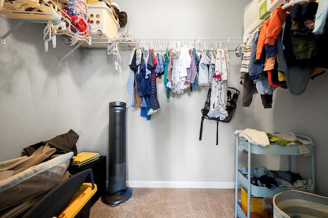 7353 Selma Pike, South Charleston, OH 45368 - walk in closet with carpet flooring