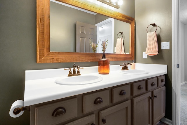 7353 Selma Pike, South Charleston, OH 45368 - bathroom with double vanity