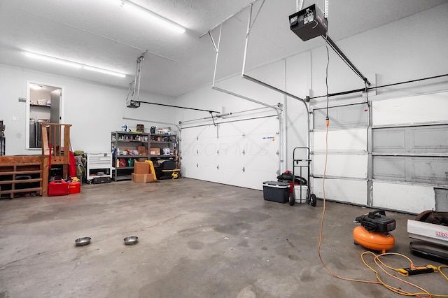 7353 Selma Pike, South Charleston, OH 45368 - garage with a garage door opener