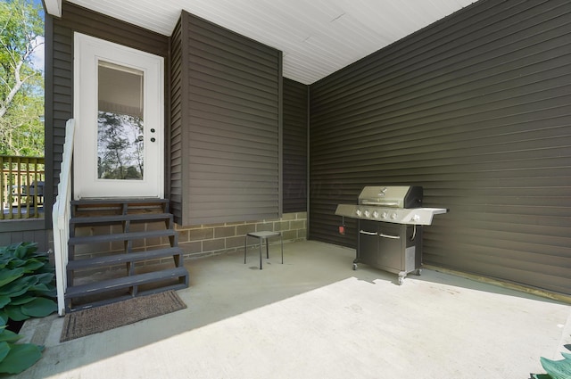 7353 Selma Pike, South Charleston, OH 45368 - view of patio / terrace featuring area for grilling and entry steps