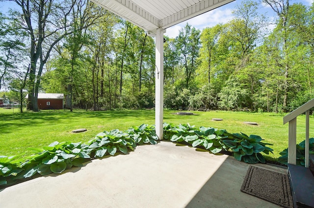 7353 Selma Pike, South Charleston, OH 45368 - view of patio