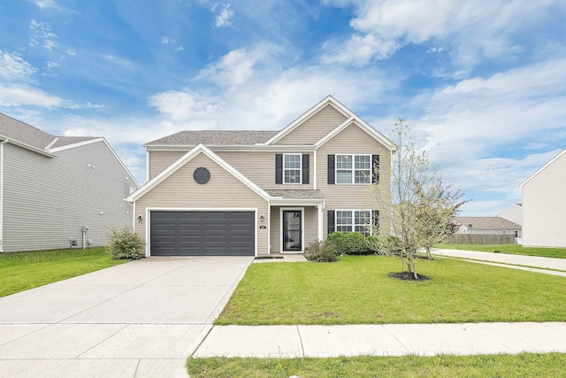 5617 Branchville Dr, Canal Winchester, OH 43110 - traditional-style house featuring a front lawn and driveway