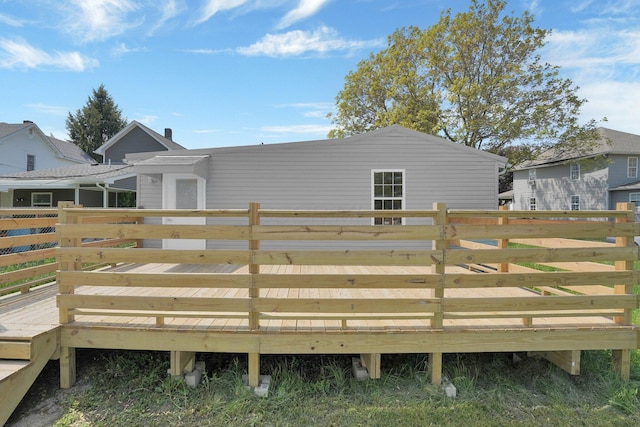 524 Avondale Ave, Marion, OH 43302 - view of deck