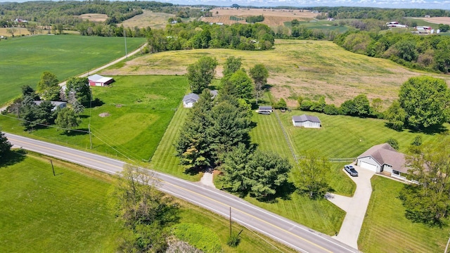 12955 State Route 188, Thornville, OH 43076 - aerial view of sparsely populated area featuring agricultural land