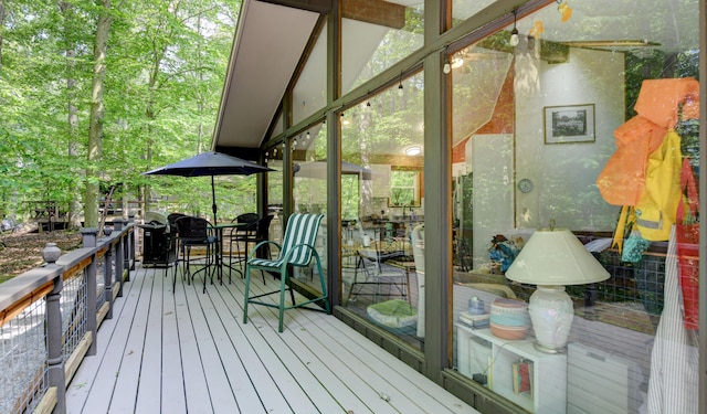 1160 Flathead Ln, Sugar Grove, OH 43155 - view of deck