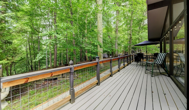 1160 Flathead Ln, Sugar Grove, OH 43155 - deck featuring outdoor dining space