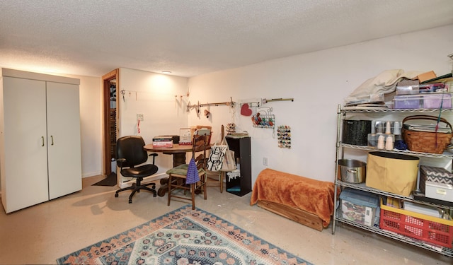 1160 Flathead Ln, Sugar Grove, OH 43155 - office space with a textured ceiling