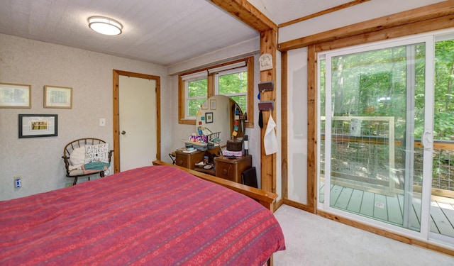 1160 Flathead Ln, Sugar Grove, OH 43155 - bedroom featuring access to outside and carpet floors