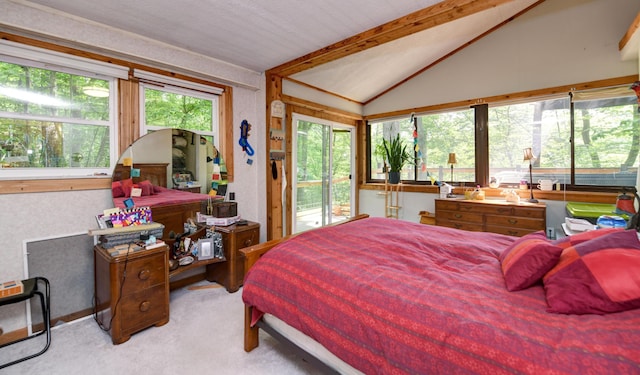 1160 Flathead Ln, Sugar Grove, OH 43155 - carpeted bedroom featuring access to outside