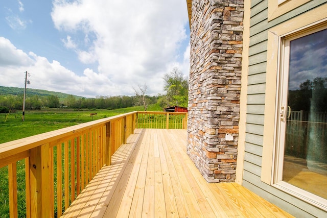 7885 Upper Twin Rd, South Salem, OH 45681 - view of deck