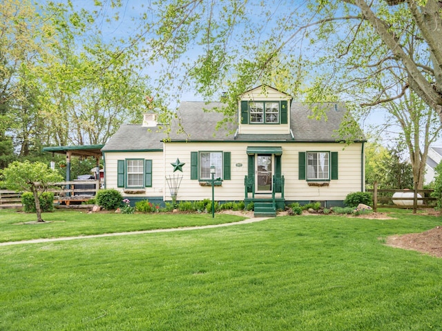 7677 Opossum Run Rd, London, OH 43140 - view of front facade featuring a front lawn