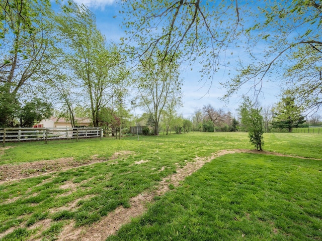 7677 Opossum Run Rd, London, OH 43140 - view of yard with a rural view