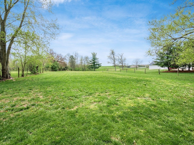 7677 Opossum Run Rd, London, OH 43140 - view of yard with a view of countryside