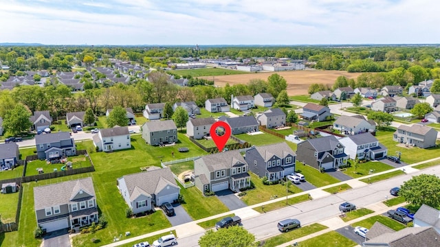 331 Hardwood Ave, Circleville, OH 43113 - aerial perspective of suburban area