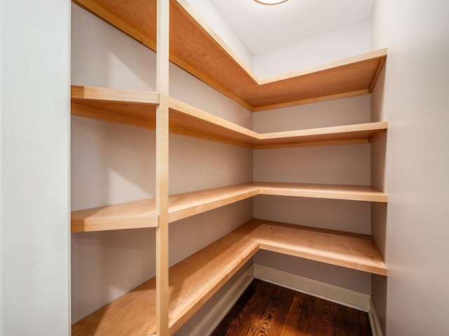 pantry featuring a sauna / steam room