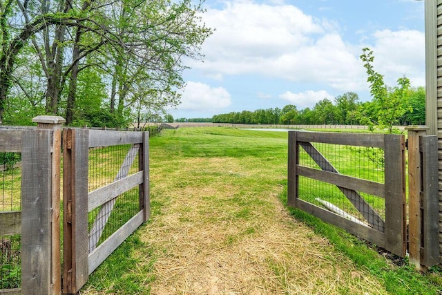8950 Woodhaven Rd, Johnstown, OH 43031 - gate featuring a view of countryside