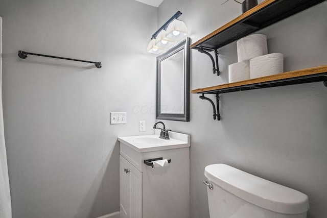 8950 Woodhaven Rd, Johnstown, OH 43031 - half bath with vanity and toilet