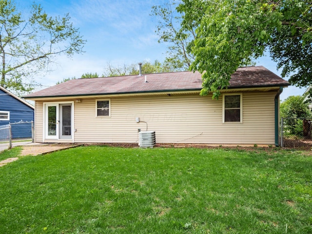 view of rear view of property