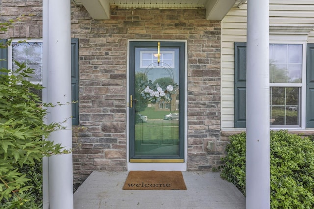 135 Tassel View St, Pataskala, OH 43062 - entrance to property featuring brick siding