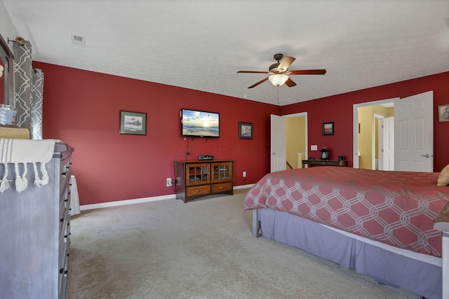 135 Tassel View St, Pataskala, OH 43062 - carpeted bedroom with baseboards and ceiling fan