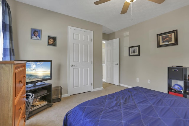 135 Tassel View St, Pataskala, OH 43062 - bedroom with carpet floors, baseboards, and a ceiling fan