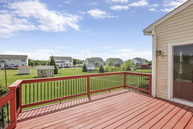 135 Tassel View St, Pataskala, OH 43062 - wooden terrace featuring a residential view