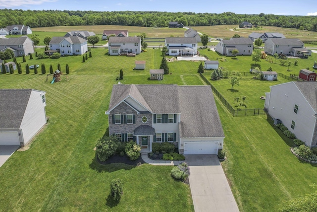 135 Tassel View St, Pataskala, OH 43062 - aerial perspective of suburban area