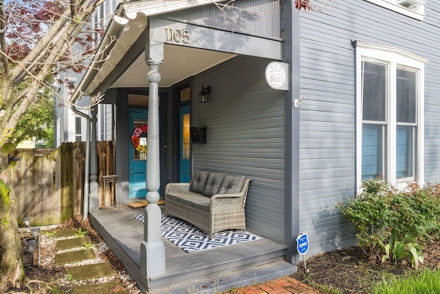 1105 Say Ave, Columbus, OH 43201 - view of wooden terrace