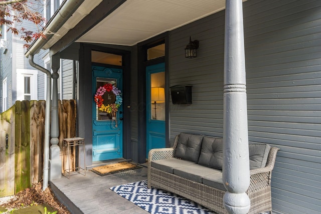 1105 Say Ave, Columbus, OH 43201 - property entrance with an outdoor living space