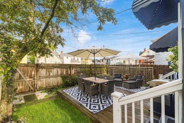 1105 Say Ave, Columbus, OH 43201 - view of yard featuring outdoor dining area, outdoor lounge area, and a residential view