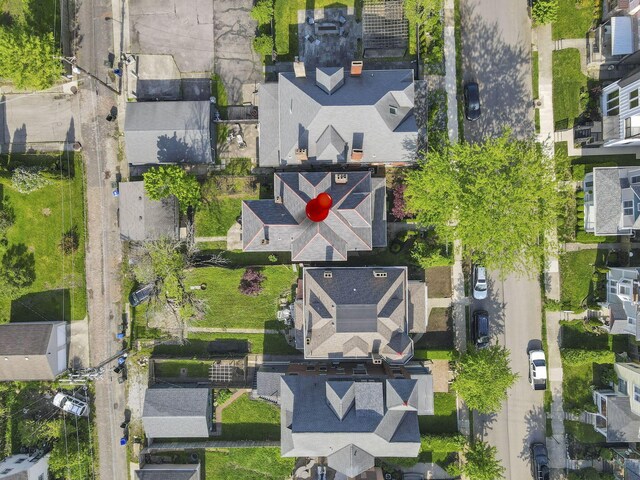 1041 Franklin Ave, Columbus, OH 43205 - aerial view of property and surrounding area featuring nearby suburban area