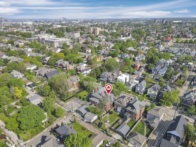 1041 Franklin Ave, Columbus, OH 43205 - aerial view of property and surrounding area