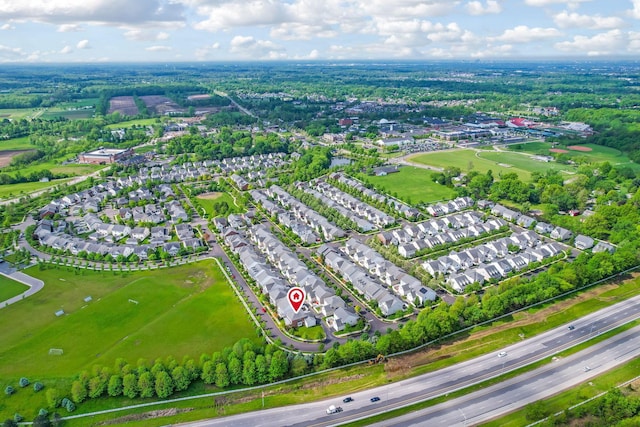 5119 Butterworth Green Dr, New Albany, OH 43054 - aerial perspective of suburban area