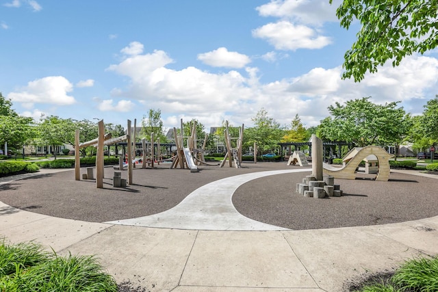 5119 Butterworth Green Dr, New Albany, OH 43054 - view of community jungle gym